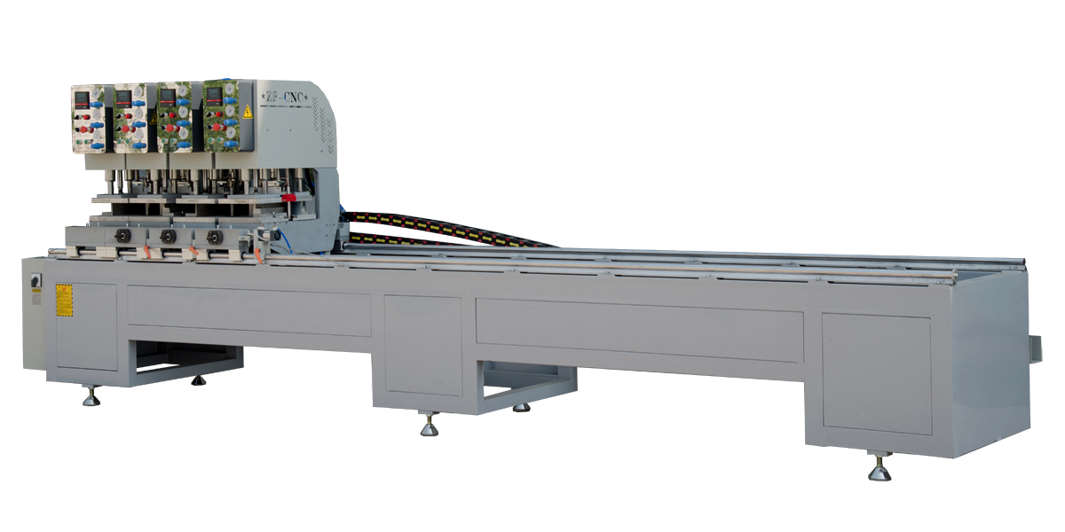 塑料门窗四位单面无缝焊接机