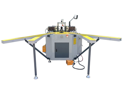 铝门窗重型同步组角机
