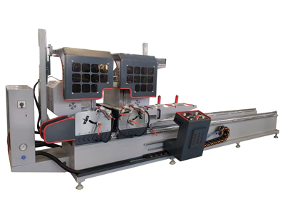 鋁門窗數(shù)顯直線雙頭切割鋸床