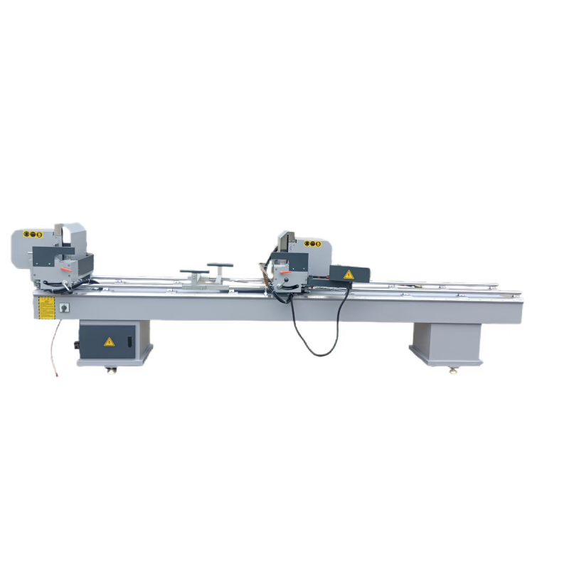 塑料門窗直線雙角切割鋸床